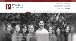 Desktop Screenshot of pontellinsurance.com